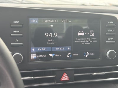 2026 Hyundai Elantra Hybrid Blue