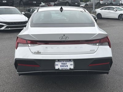 2026 Hyundai Elantra Hybrid Blue