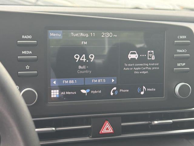 2026 Hyundai Elantra Hybrid Blue