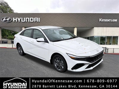 2026 Hyundai Elantra Hybrid Blue