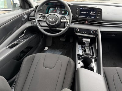 2026 Hyundai Elantra Hybrid Blue