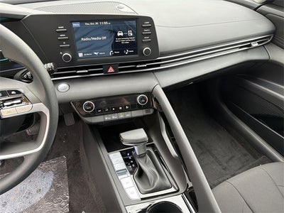 2026 Hyundai Elantra Hybrid Blue