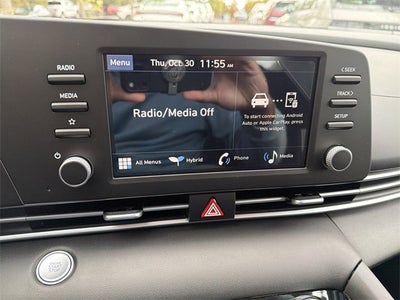 2026 Hyundai Elantra Hybrid Blue