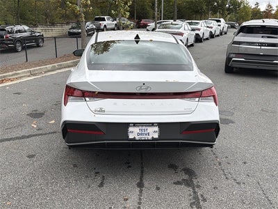 2026 Hyundai Elantra Hybrid Blue