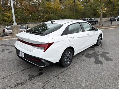 2026 Hyundai Elantra Hybrid Blue