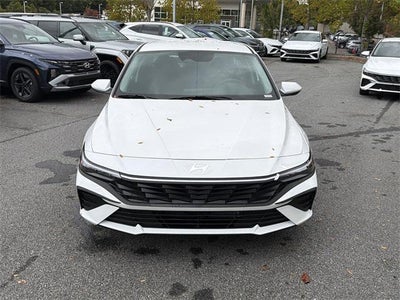 2026 Hyundai Elantra Hybrid Blue