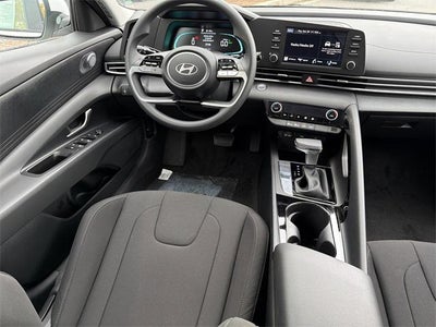 2026 Hyundai Elantra Hybrid Blue