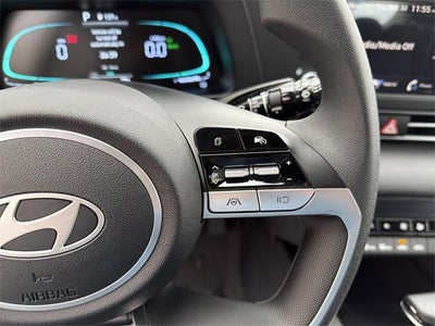 2026 Hyundai Elantra Hybrid Blue