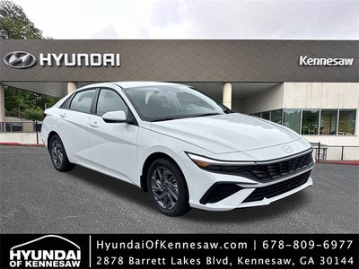 2026 Hyundai Elantra Hybrid Blue