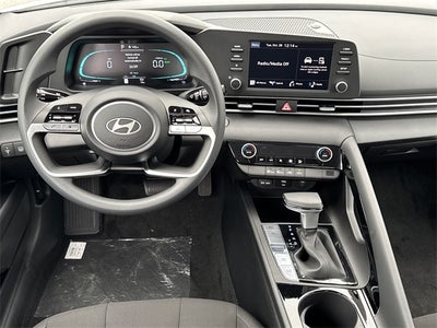 2026 Hyundai Elantra Hybrid Blue