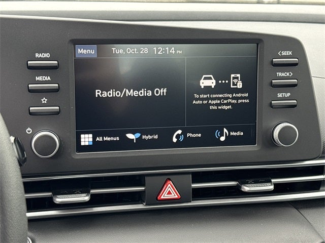 2026 Hyundai Elantra Hybrid Blue