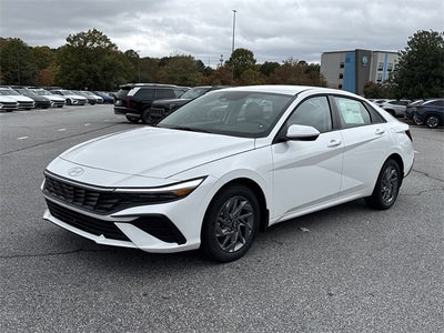 2026 Hyundai Elantra Hybrid Blue