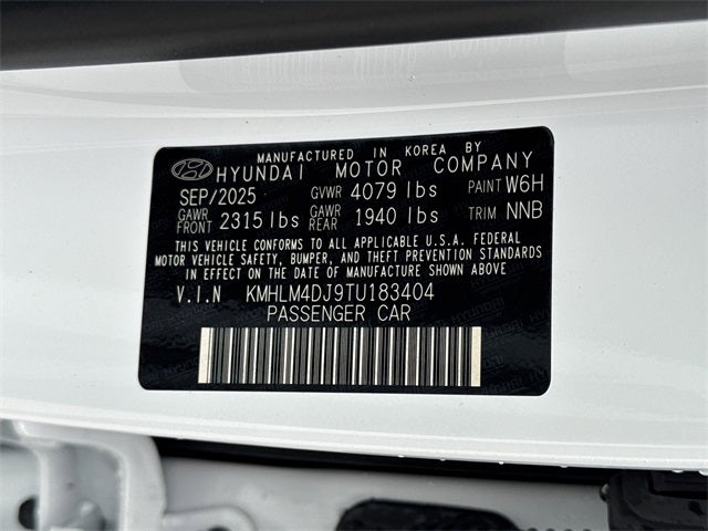 2026 Hyundai Elantra Hybrid Blue