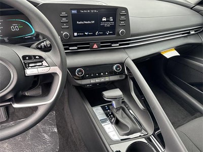 2026 Hyundai Elantra Hybrid Blue