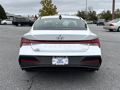 2026 Hyundai Elantra Hybrid Blue