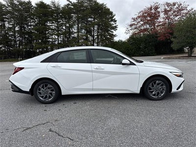 2026 Hyundai Elantra Hybrid Blue