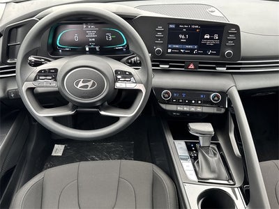 2026 Hyundai Elantra Hybrid Blue