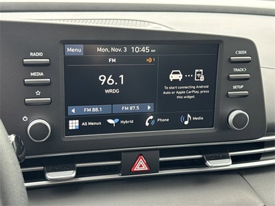 2026 Hyundai Elantra Hybrid Blue