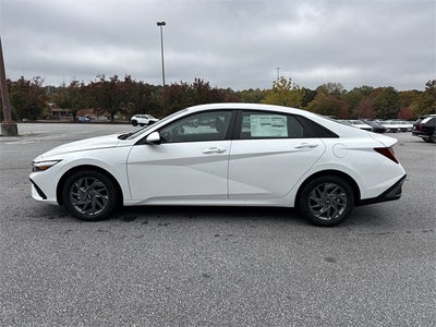 2026 Hyundai Elantra Hybrid Blue