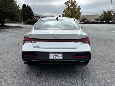 2026 Hyundai Elantra Hybrid Blue