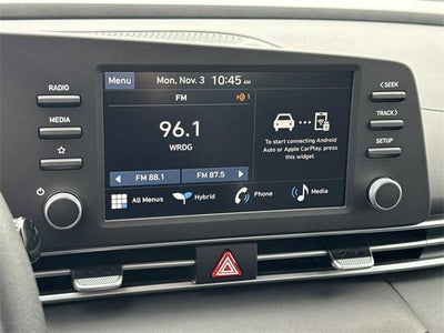 2026 Hyundai Elantra Hybrid Blue