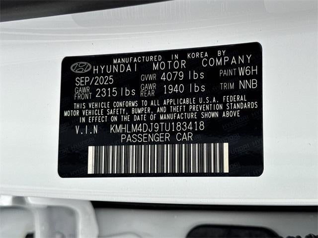 2026 Hyundai Elantra Hybrid Blue