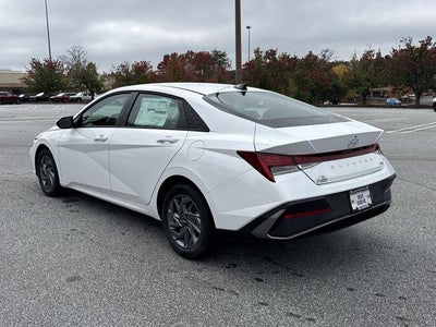 2026 Hyundai Elantra Hybrid Blue