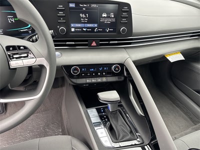 2026 Hyundai Elantra Hybrid Blue