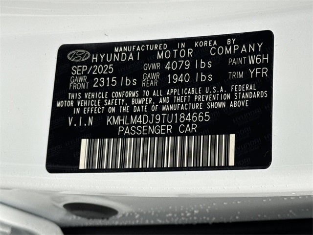 2026 Hyundai Elantra Hybrid Blue