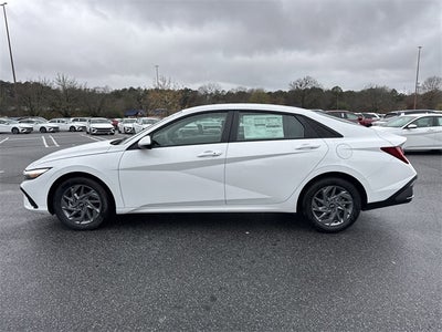 2026 Hyundai Elantra Hybrid Blue