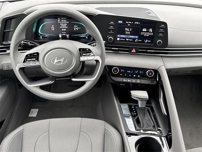 2026 Hyundai Elantra Hybrid Blue