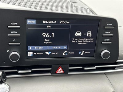 2026 Hyundai Elantra Hybrid Blue