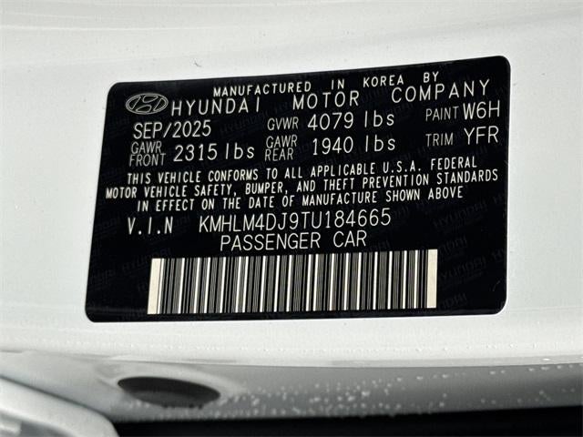 2026 Hyundai Elantra Hybrid Blue