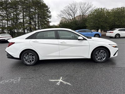 2026 Hyundai Elantra Hybrid Blue