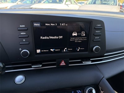 2026 Hyundai Elantra Hybrid Blue