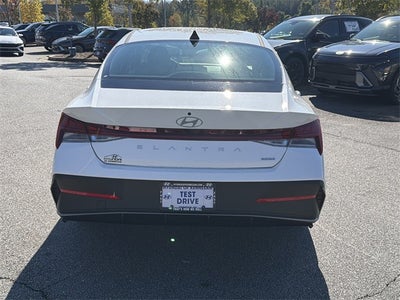 2026 Hyundai Elantra Hybrid Blue