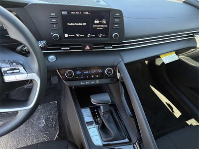 2026 Hyundai Elantra Hybrid Blue