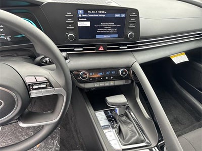 2026 Hyundai Elantra Hybrid Blue