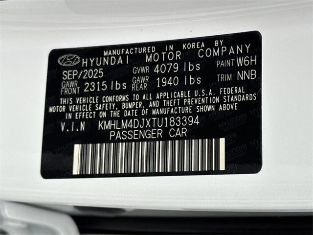 2026 Hyundai Elantra Hybrid Blue