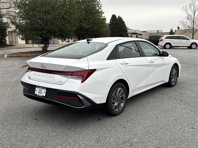 2026 Hyundai Elantra Hybrid Blue