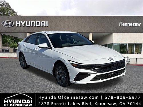 2026 Hyundai Elantra Hybrid Blue