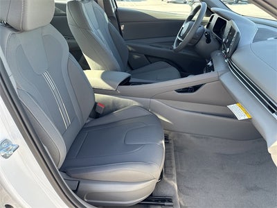 2026 Hyundai Elantra Hybrid Blue