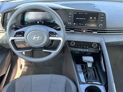 2026 Hyundai Elantra Hybrid Blue