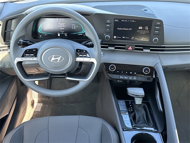 2026 Hyundai Elantra Hybrid Blue