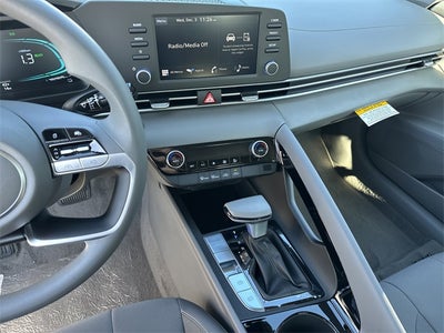 2026 Hyundai Elantra Hybrid Blue