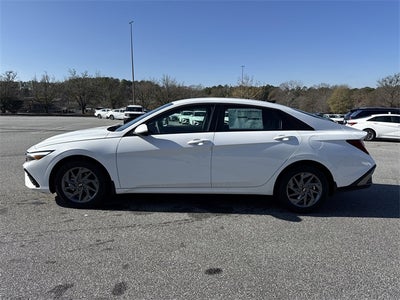 2026 Hyundai Elantra Hybrid Blue