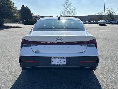 2026 Hyundai Elantra Hybrid Blue