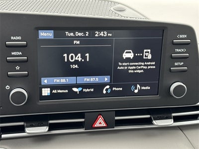 2026 Hyundai Elantra Hybrid Blue