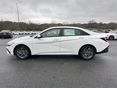 2026 Hyundai Elantra Hybrid Blue