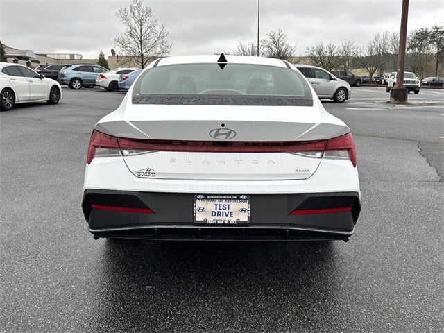 2026 Hyundai Elantra Hybrid Blue